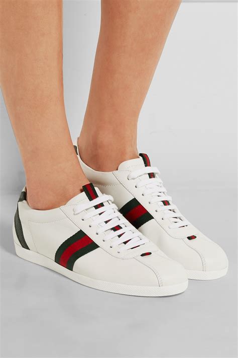 gucci women's new ace leather lace up sneakers|Gucci ace sneakers kingsnake.